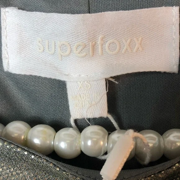 Nordstrom | Superfoxx shine slide knot dress XS - Picture 4 of 5